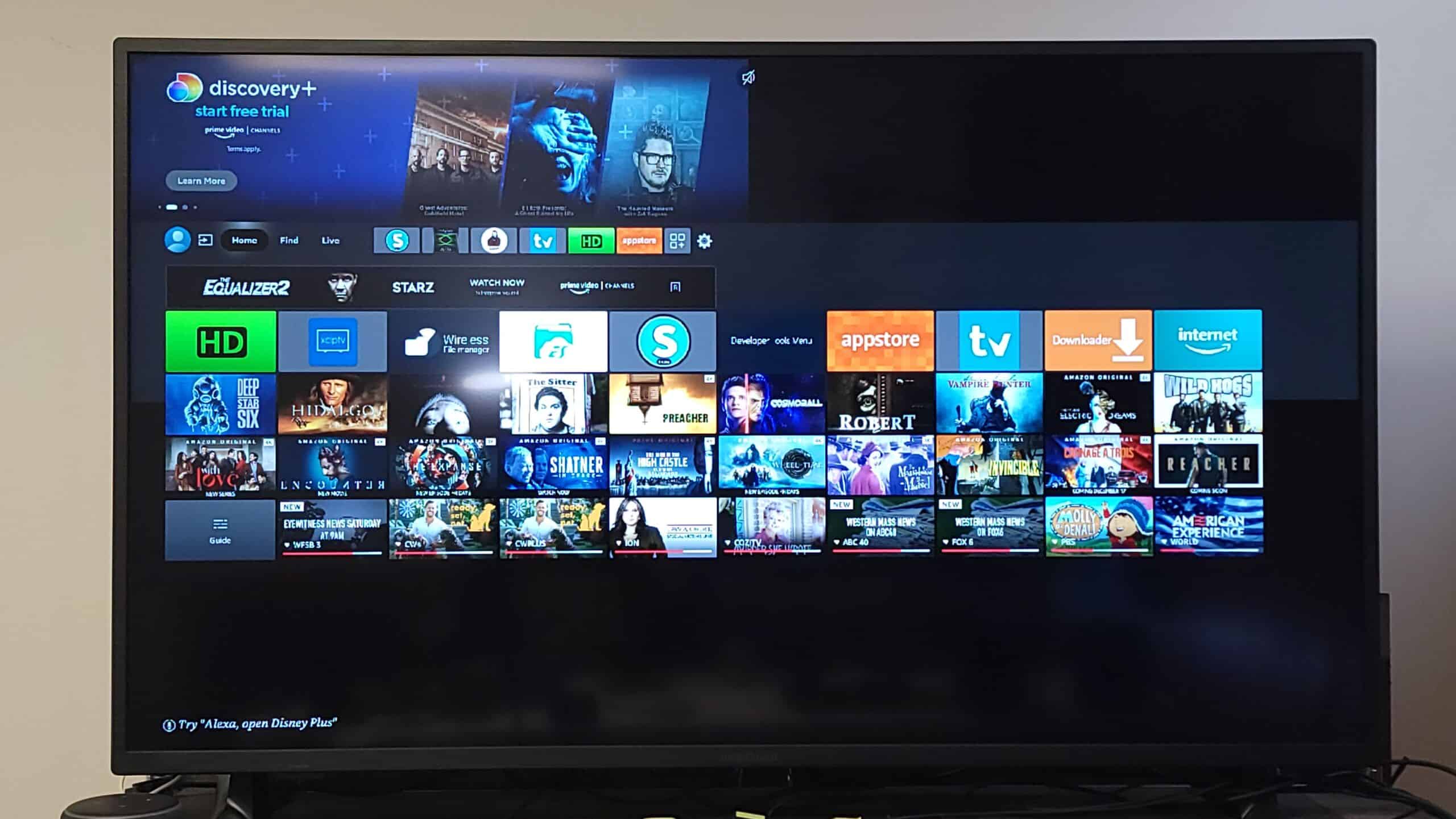 Fix Fire TV small icons and zoomed out home screen