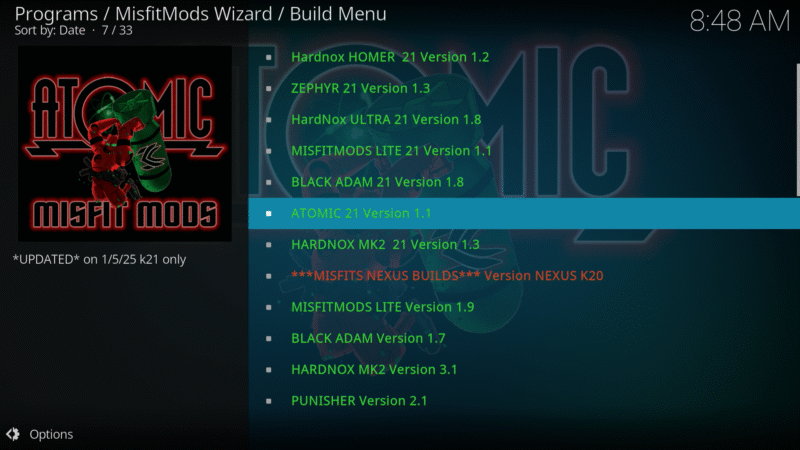 Atomic Build 16