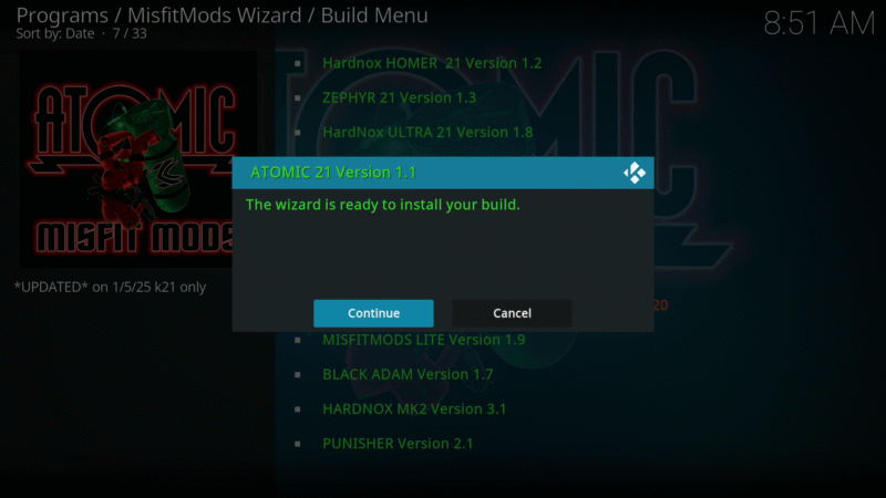 Atomic Build 17