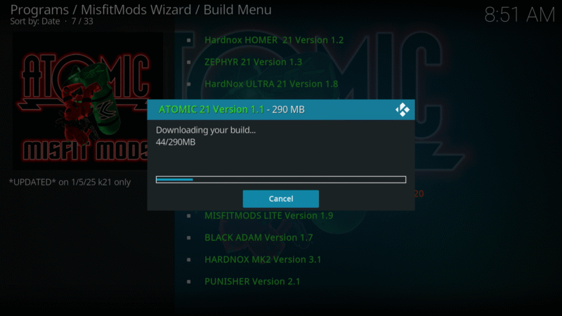 Atomic Build 18