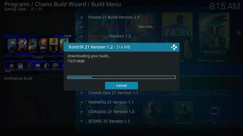 XontriX Build 20