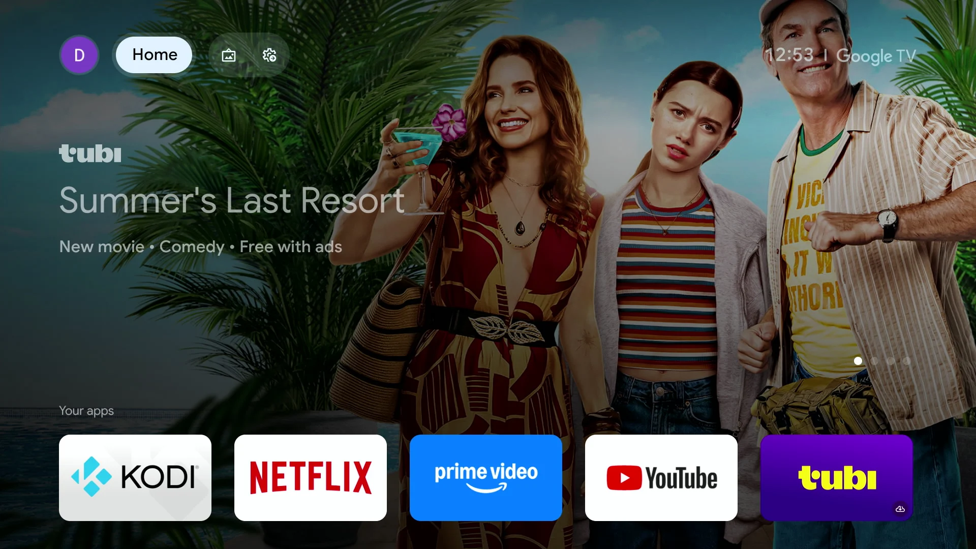 Apps Mode Home Screen